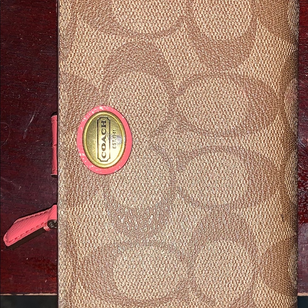 coach wallet.